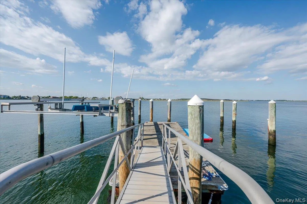 Dock area with a water view Dock area with a water view