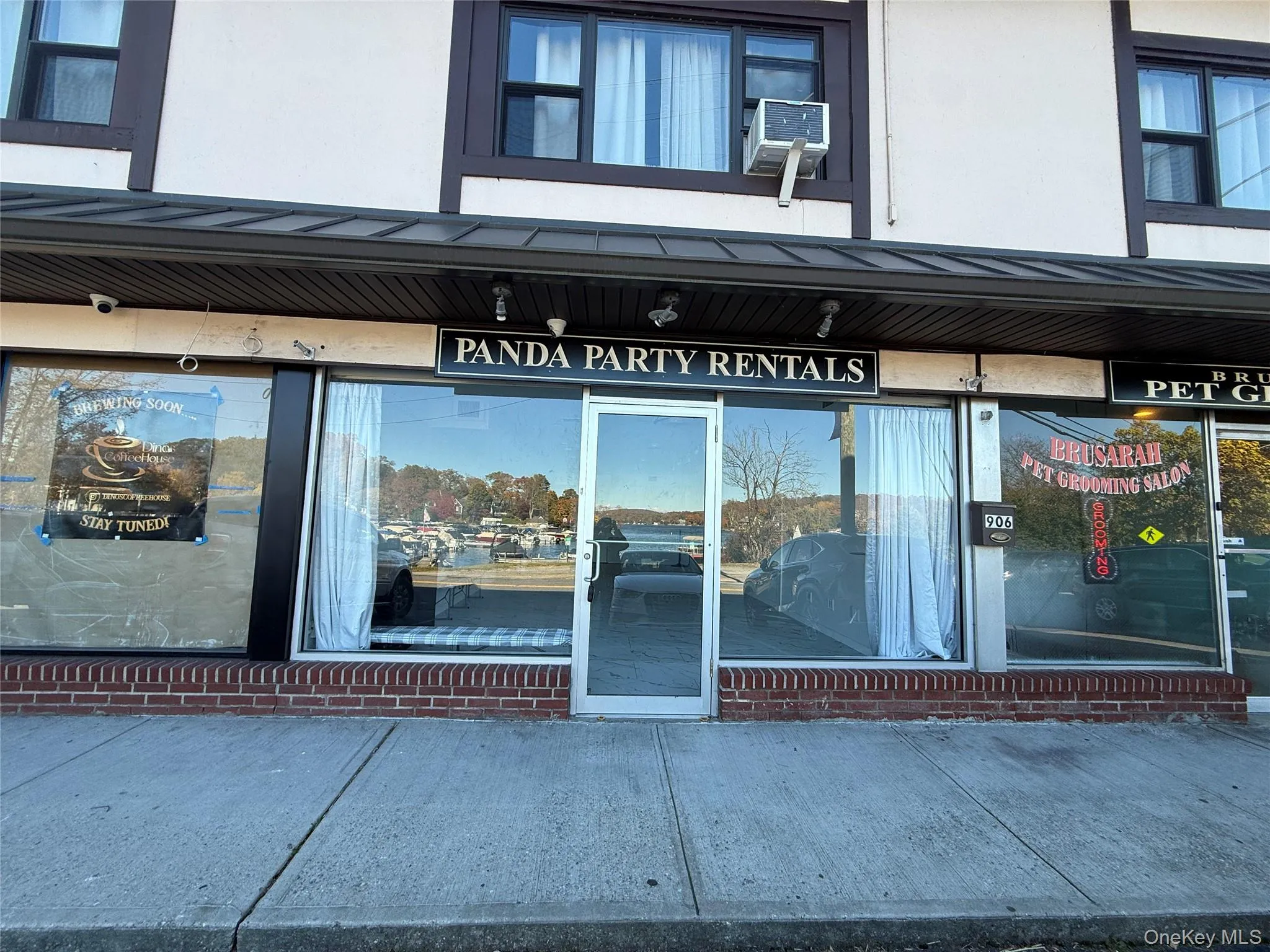 View of exterior entry with stucco siding View of exterior entry with stucco siding