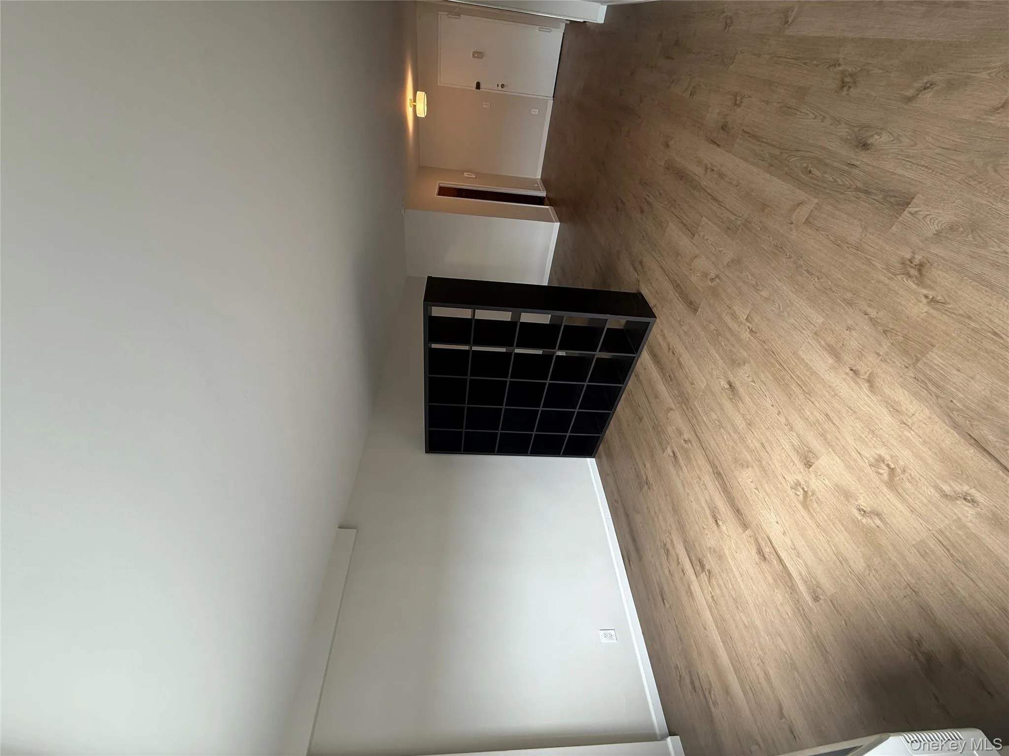 Empty room featuring light wood-style flooring Empty room featuring light wood-style flooring