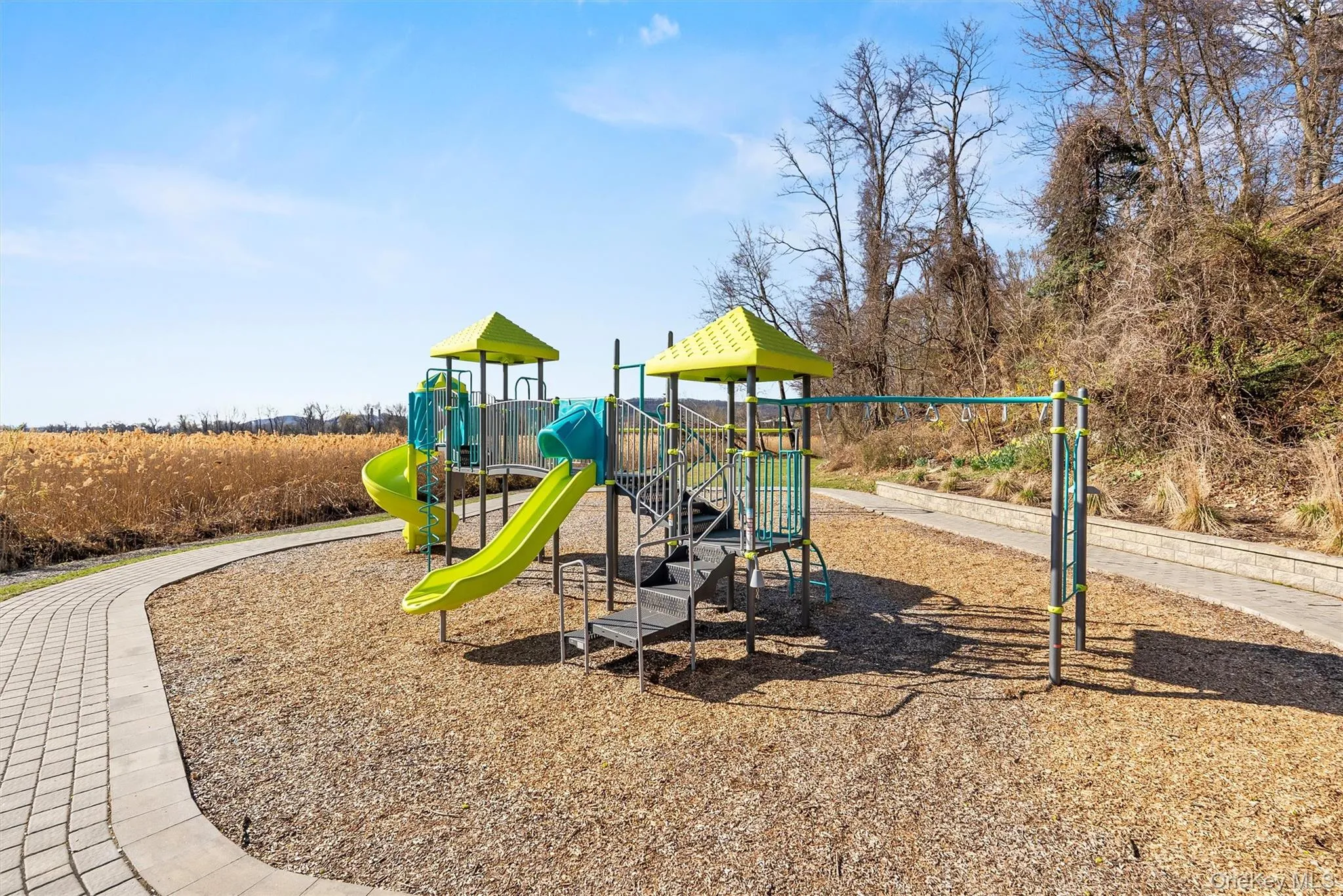 View of community jungle gym View of community jungle gym