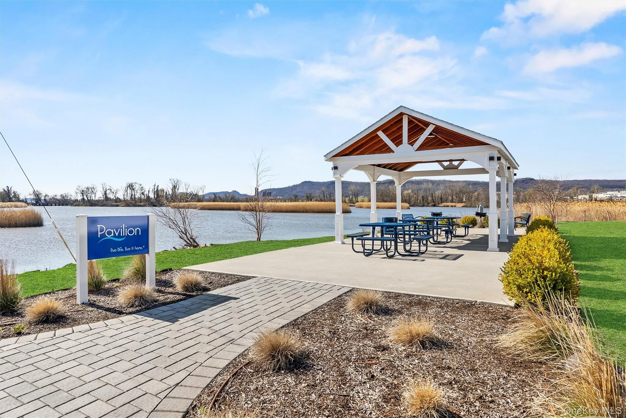 View of home's community featuring a gazebo and a water view View of home's community featuring a gazebo and a water view