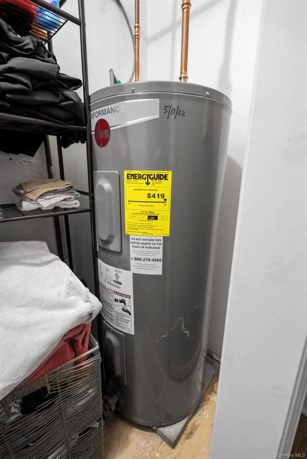 Utilities featuring water heater Utilities featuring water heater