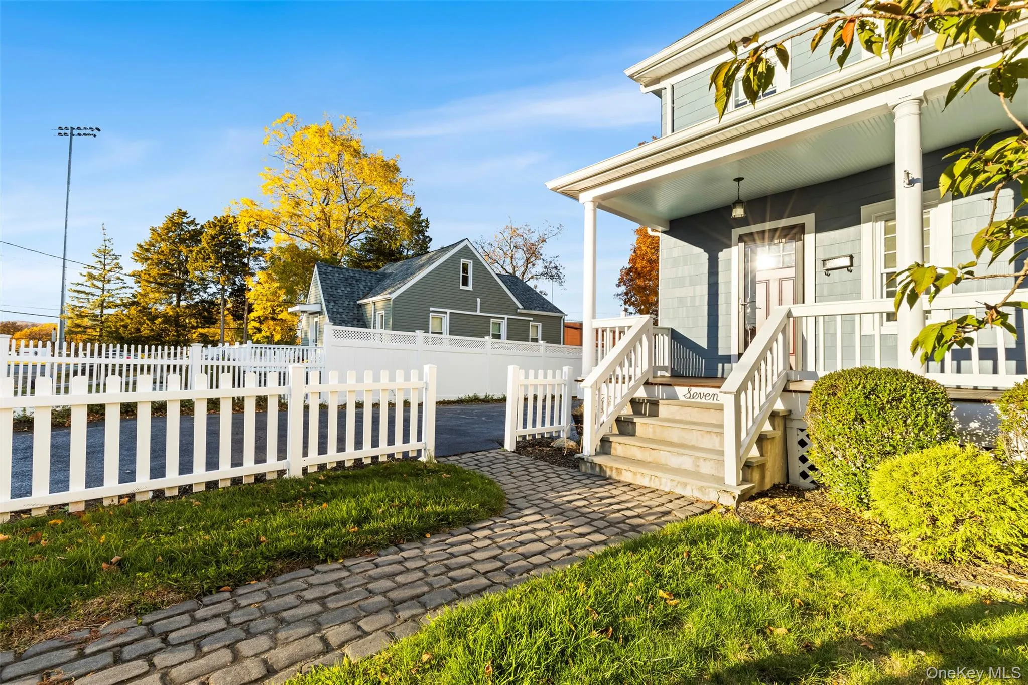 Doorway to property with covered porch Doorway to property with covered porch