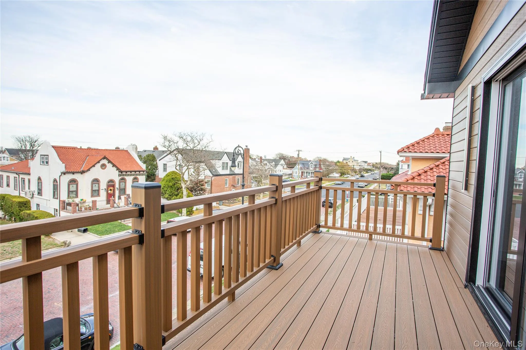 Deck featuring a residential view Deck featuring a residential view