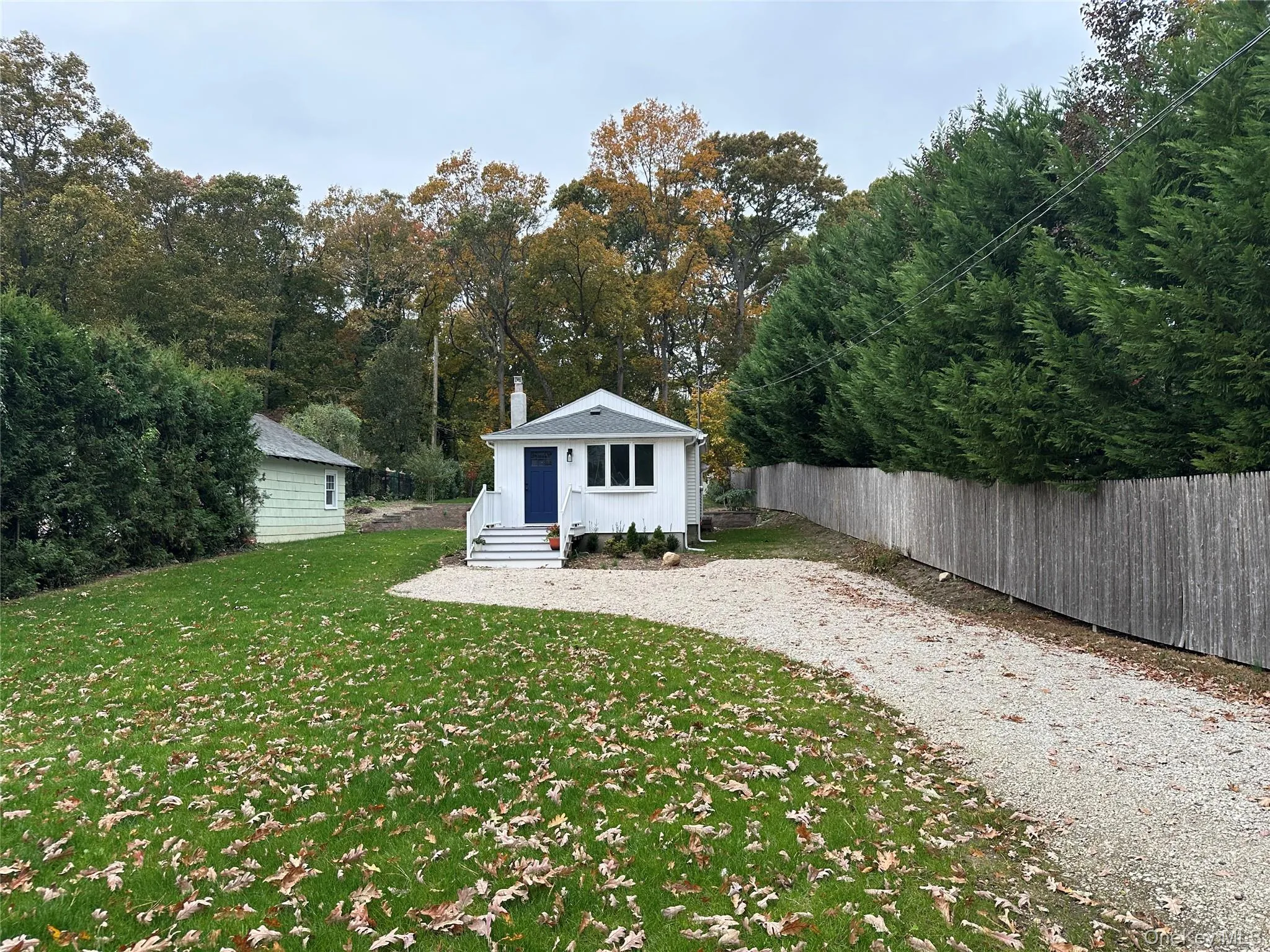 View of yard with view of wooded area View of yard with view of wooded area