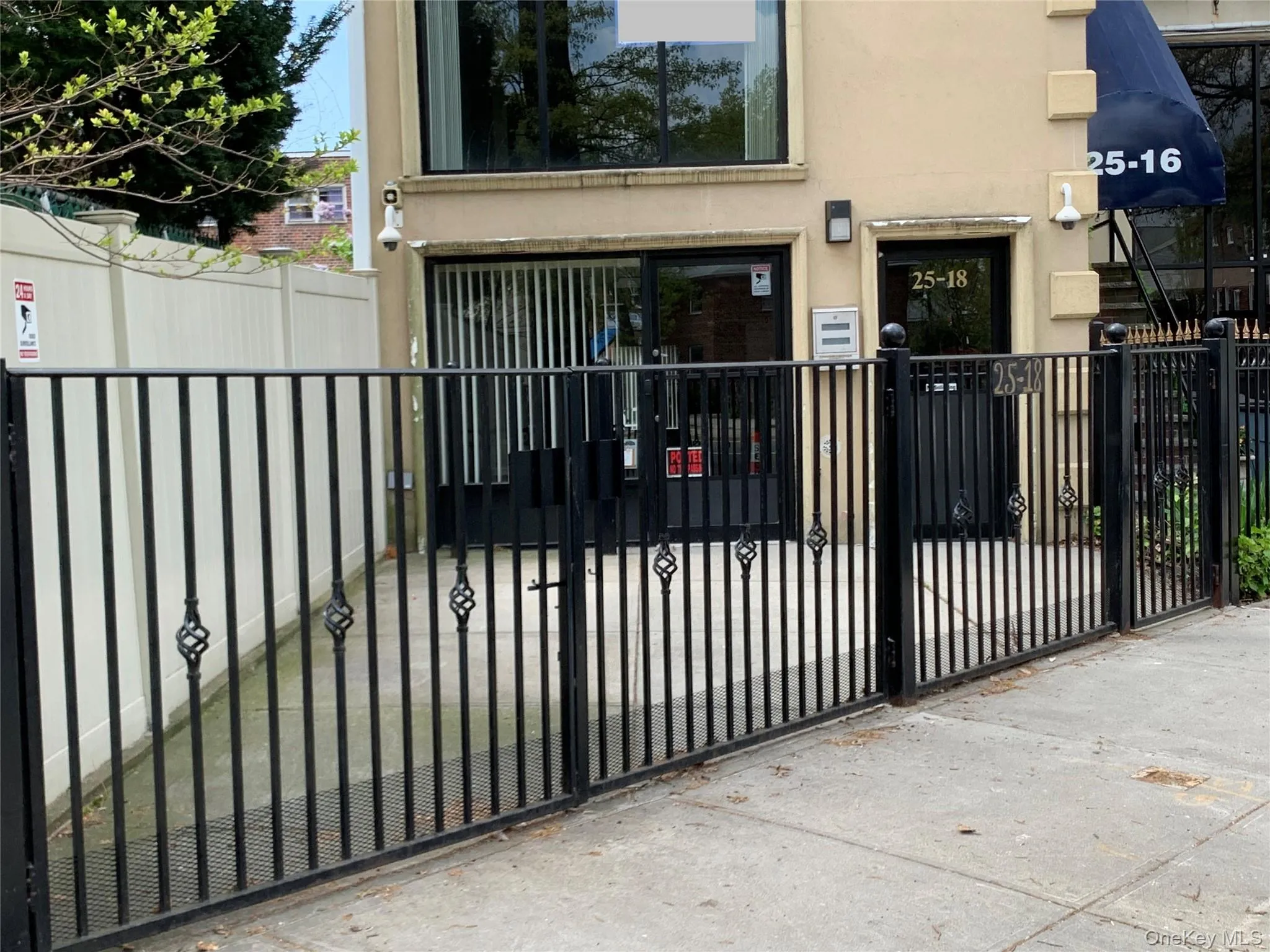 Gate featuring a fenced front yard Gate featuring a fenced front yard