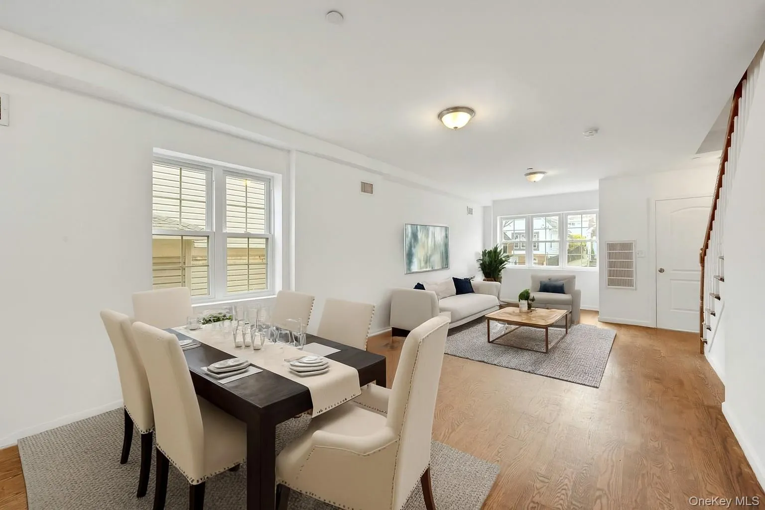 Virtually Staged Dining Room Virtually Staged Dining Room