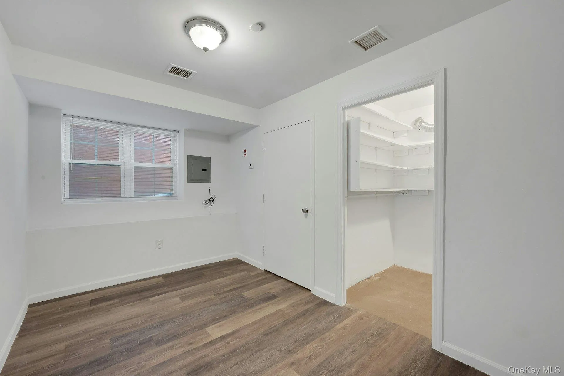 Basement Utility room in closet Basement Utility room in closet