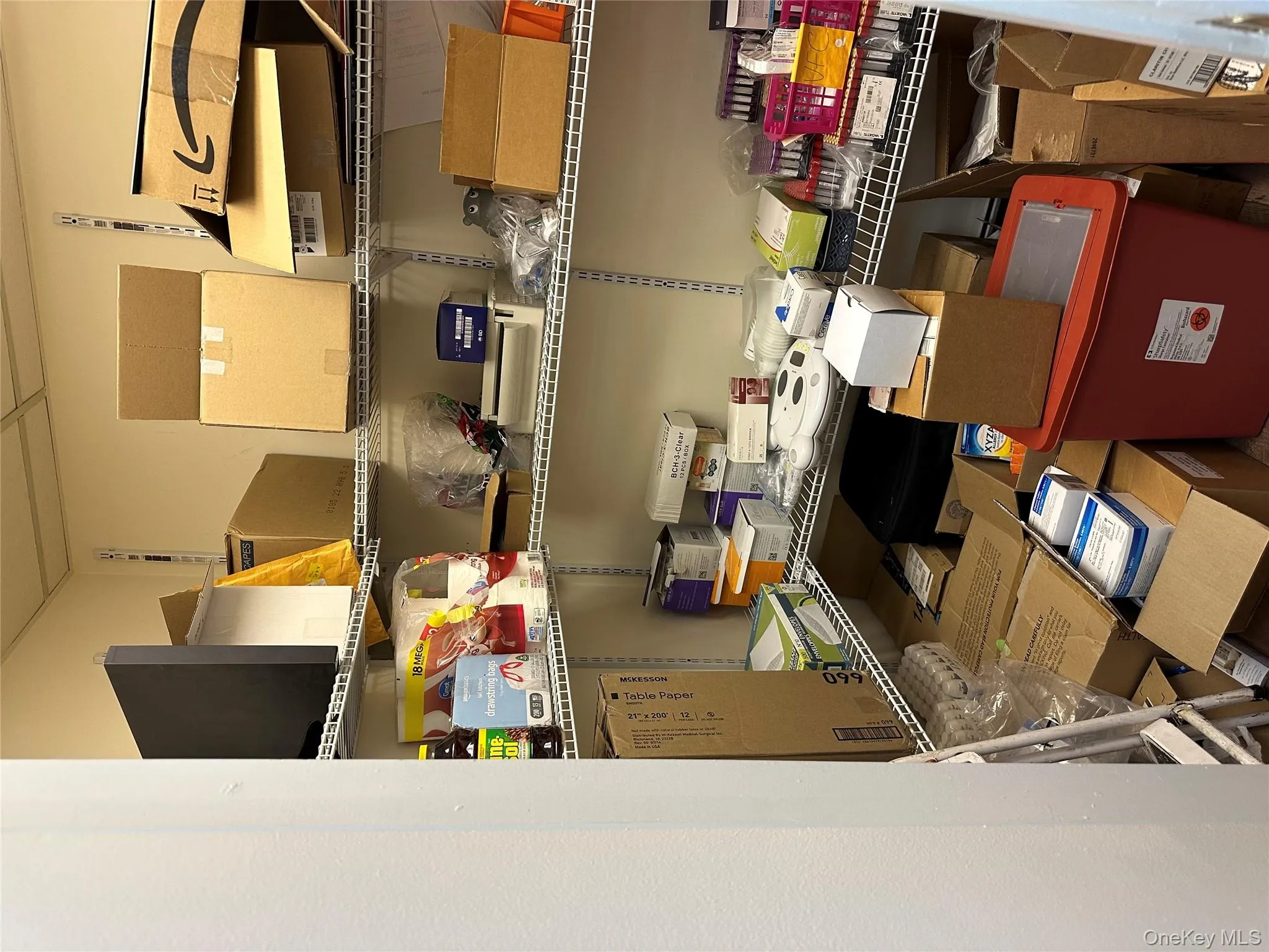 View of storage room View of storage room