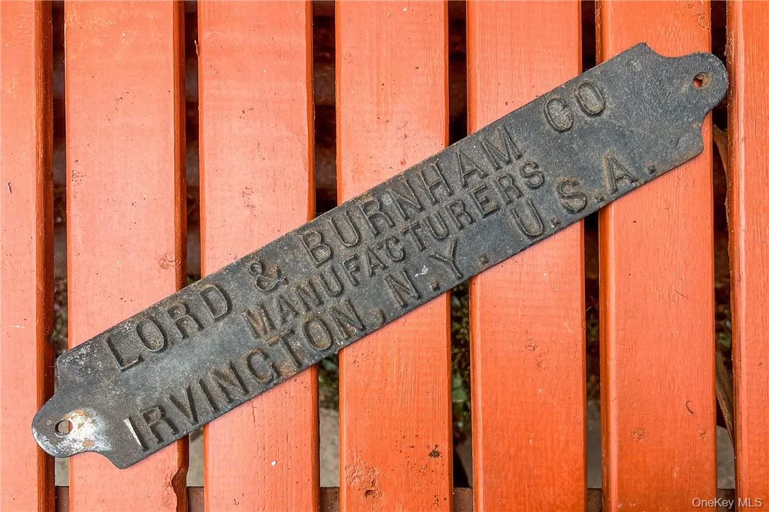 Lord and Burnham Placard Lord and Burnham Placard