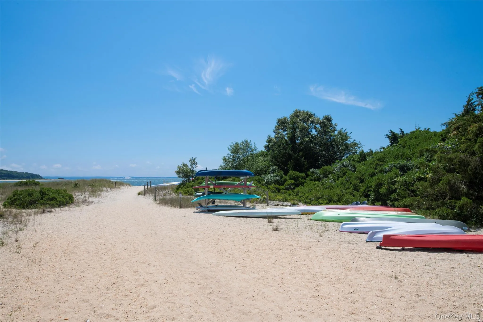 Fleets Neck bay beach Fleets Neck bay beach