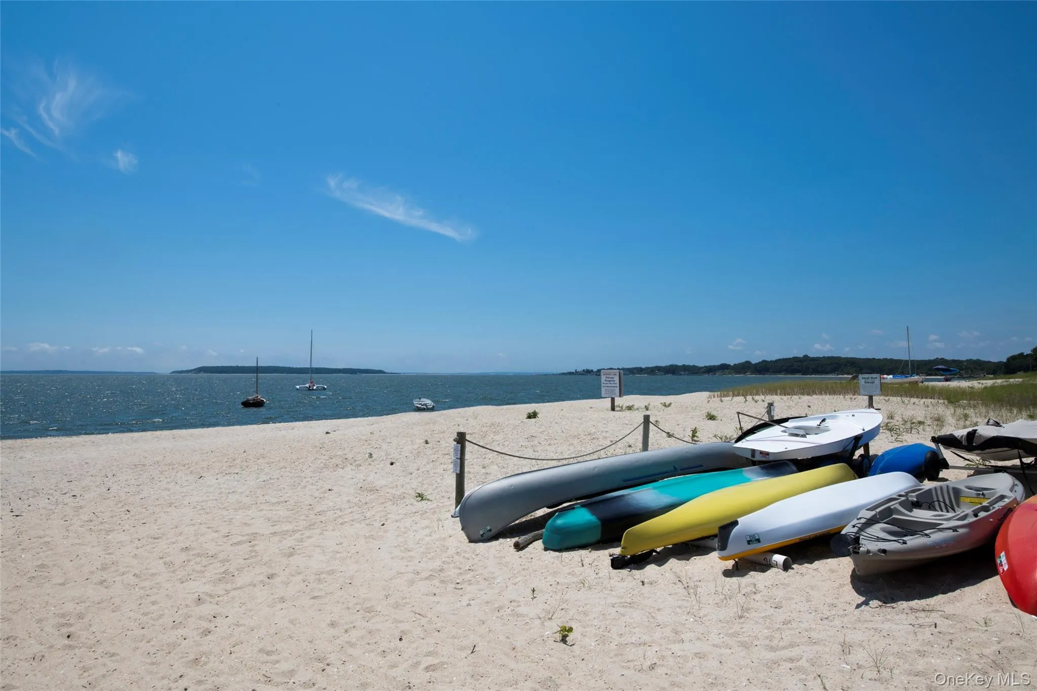 Fleets Neck bay beach Fleets Neck bay beach