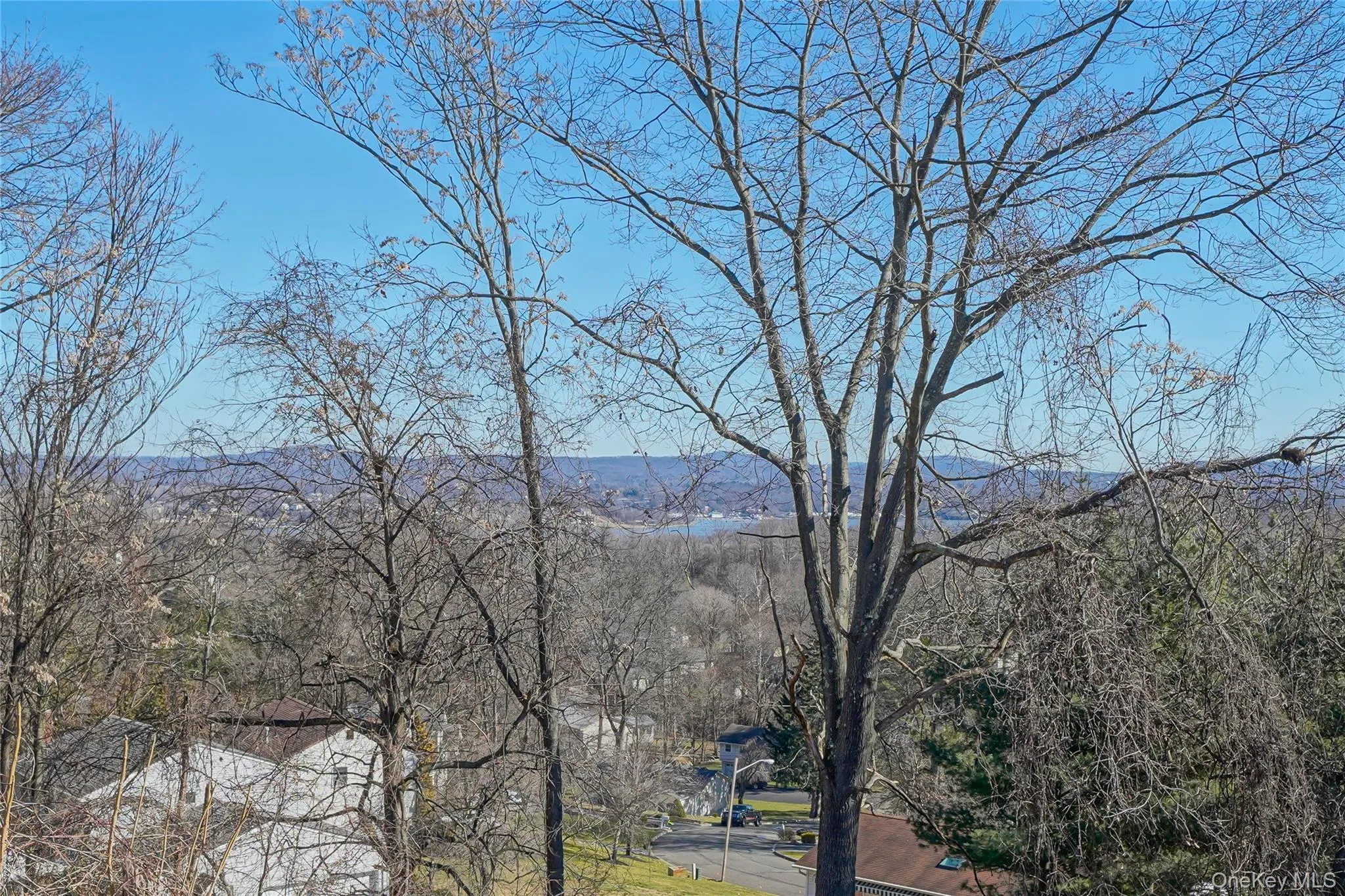 View of mountain backdrop View of mountain backdrop
