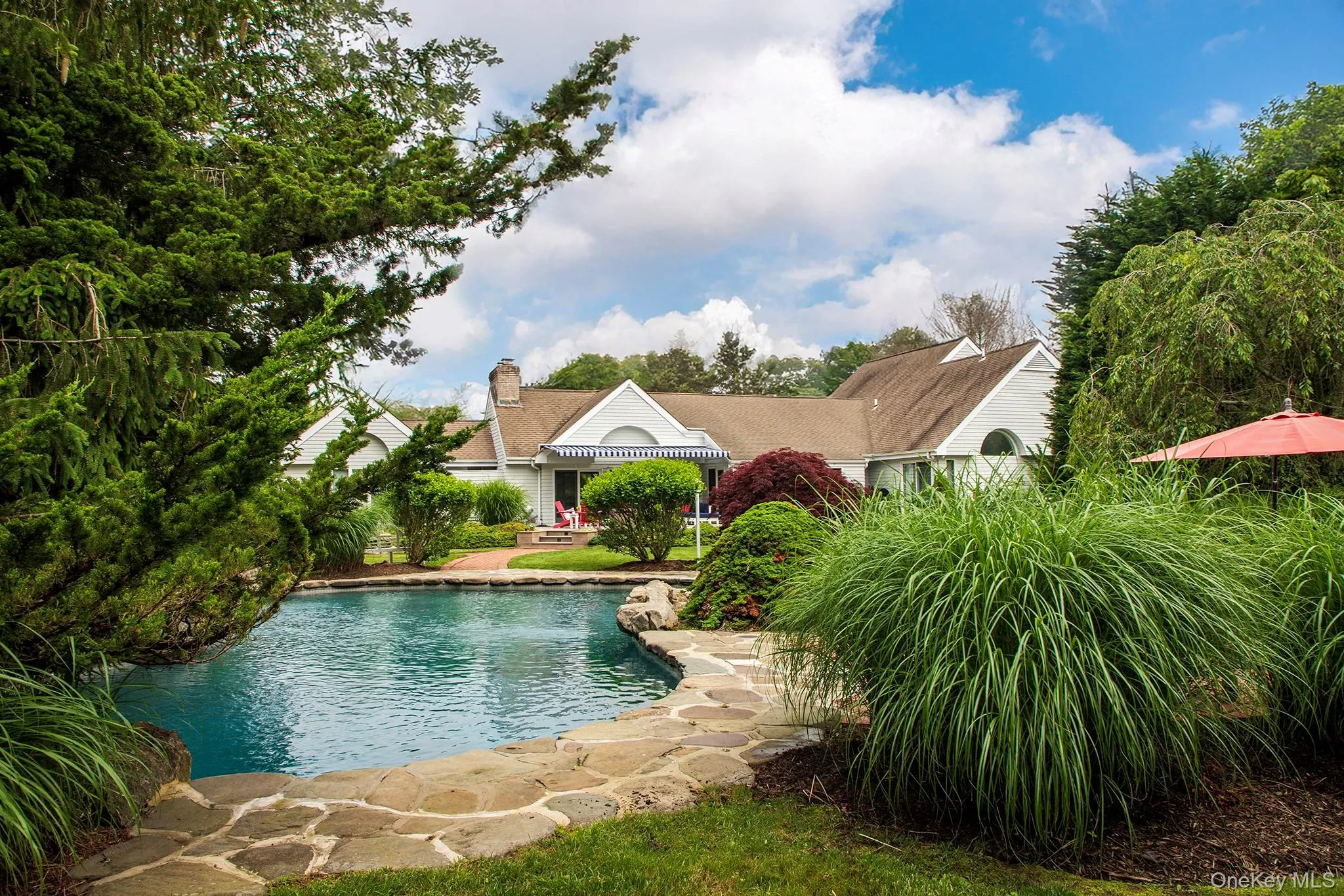 Outdoor heated gunite pool Outdoor heated gunite pool