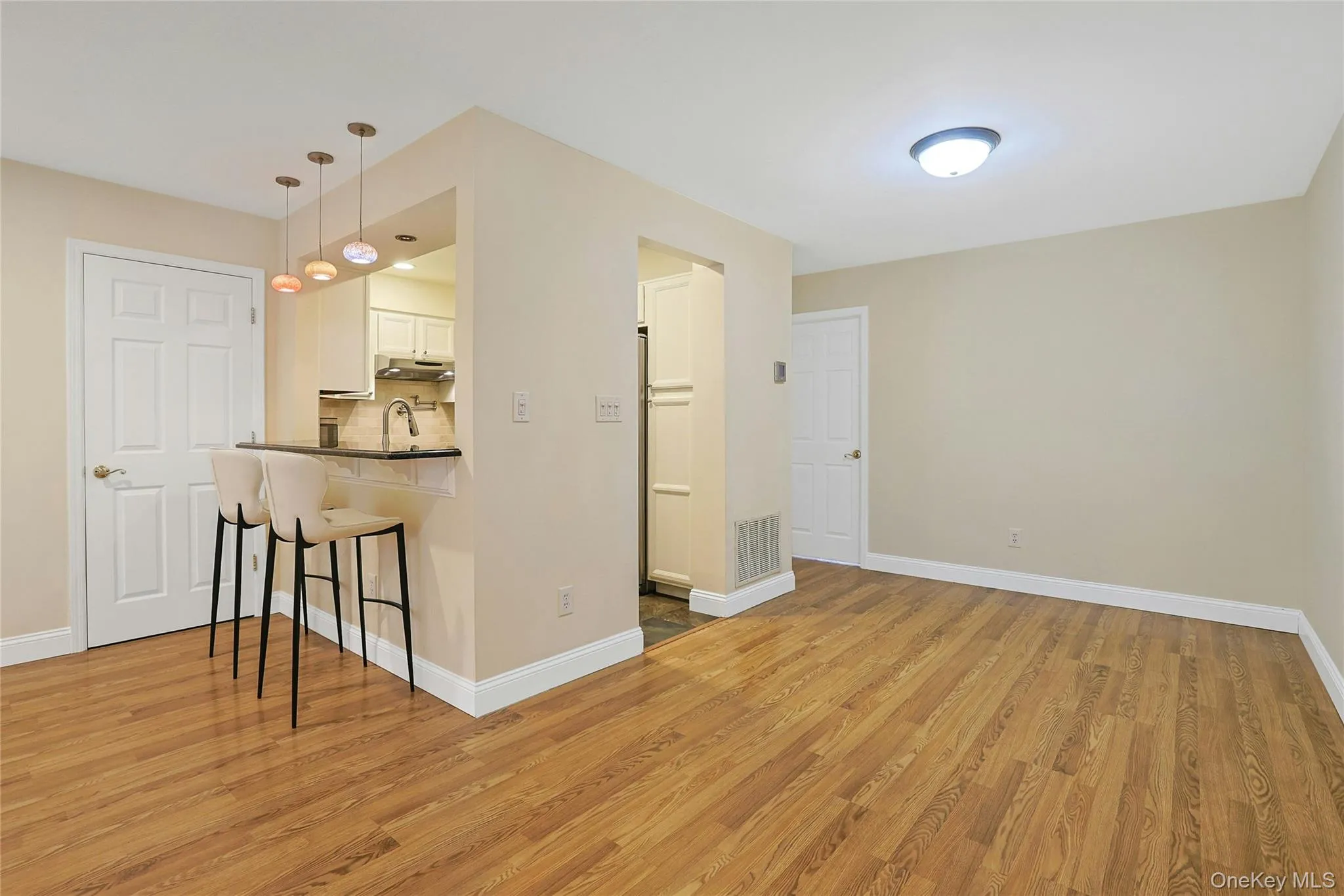 Plenty of space for an additional dining area or office nook. Plenty of space for an additional dining area or office nook.