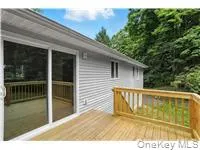 View of wooden terrace View of wooden terrace