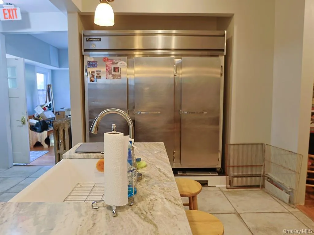 Kitchen with decorative light fixtures Kitchen with decorative light fixtures