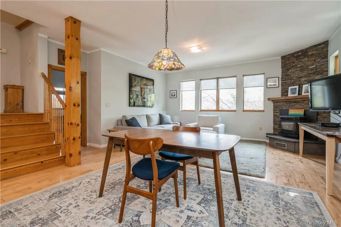 Open concept kitchen, dinging and living area. Open concept kitchen, dinging and living area.