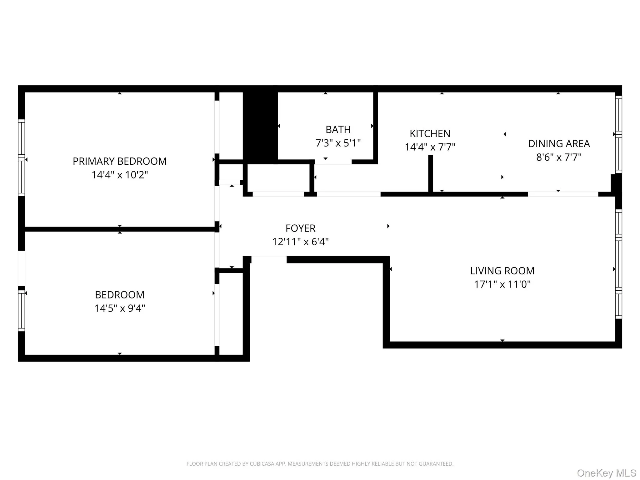 View of room layout View of room layout