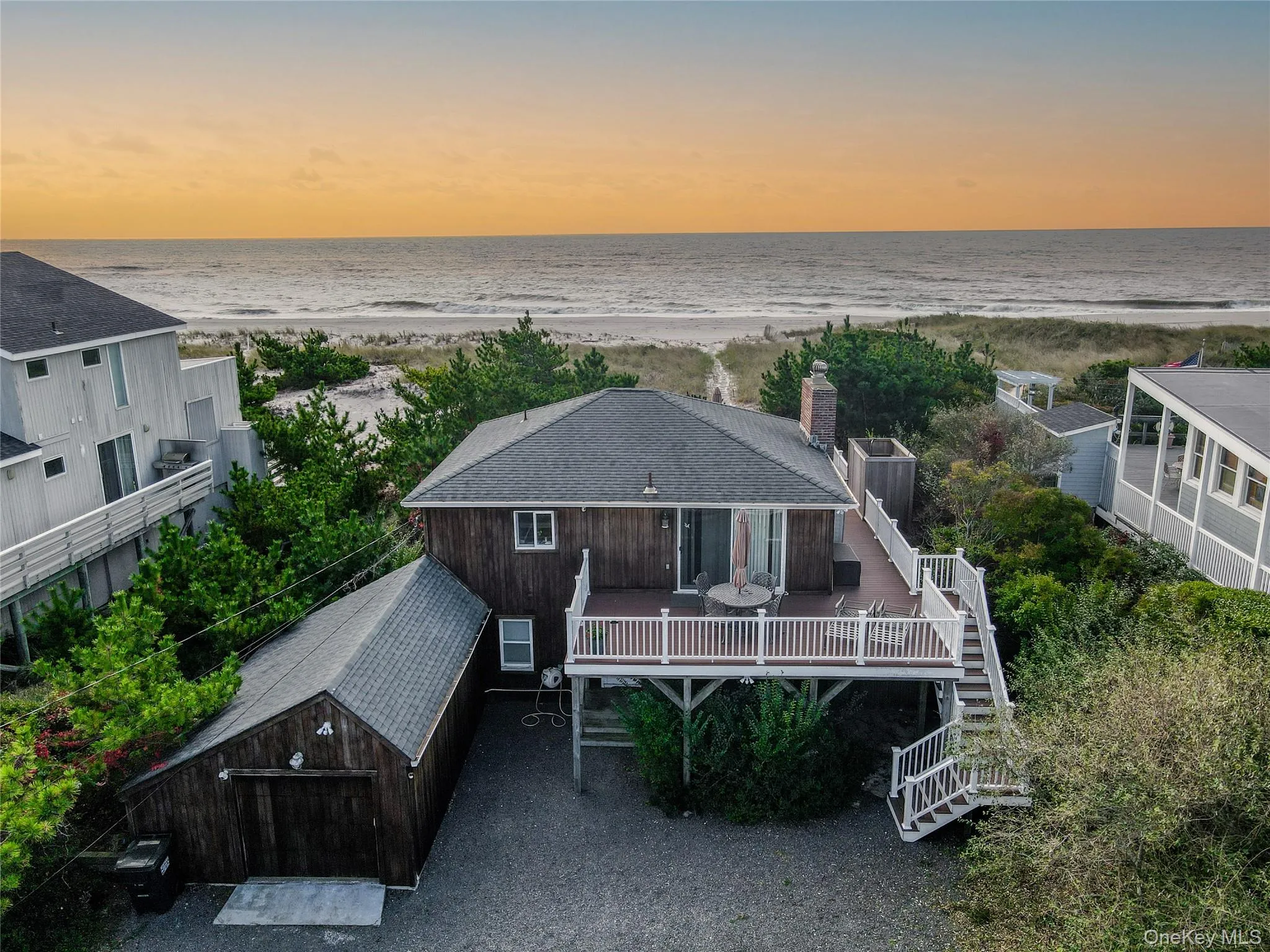 On a shy half acre of pristine Oceanfront On a shy half acre of pristine Oceanfront