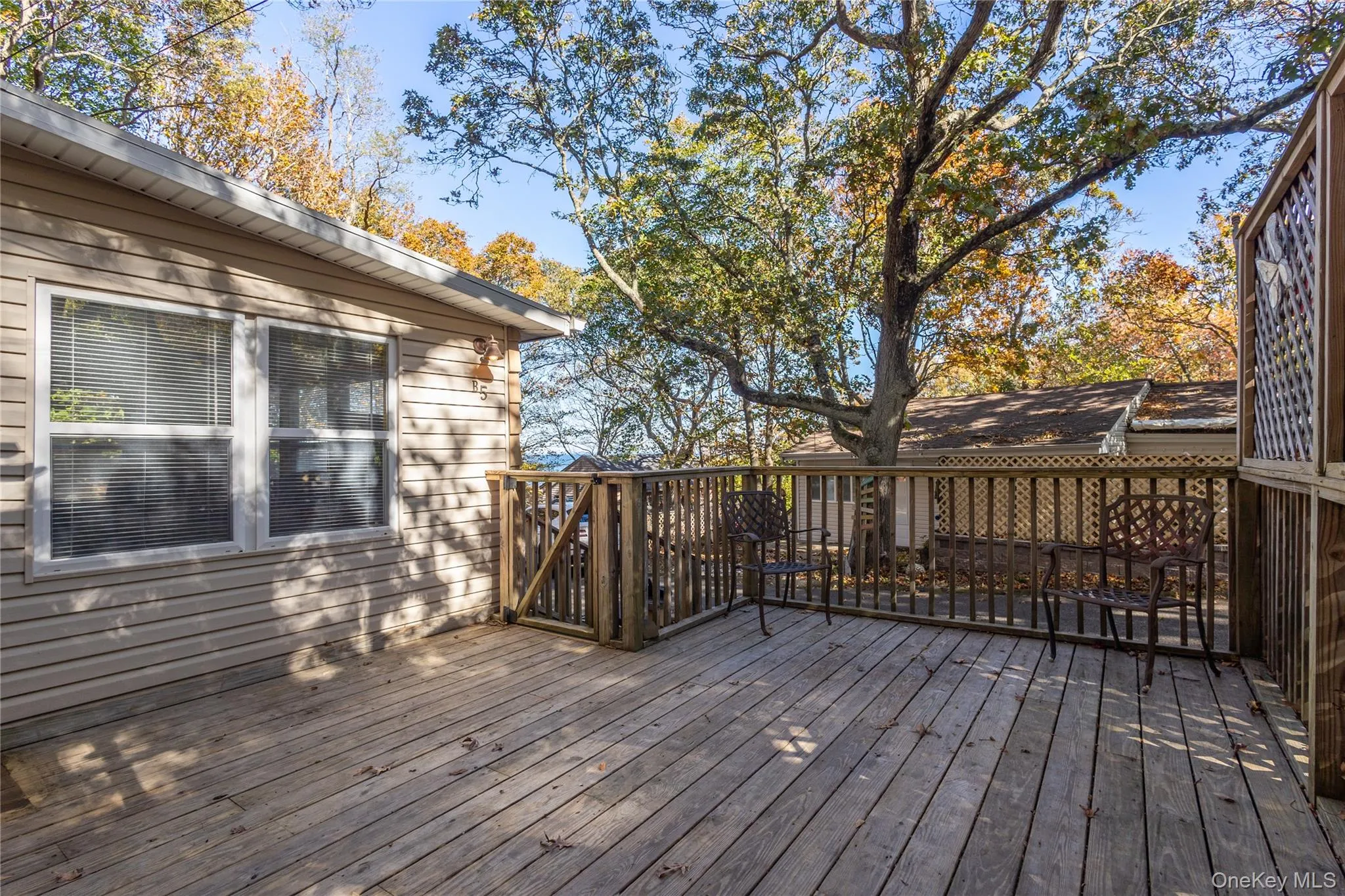 View of wooden deck View of wooden deck