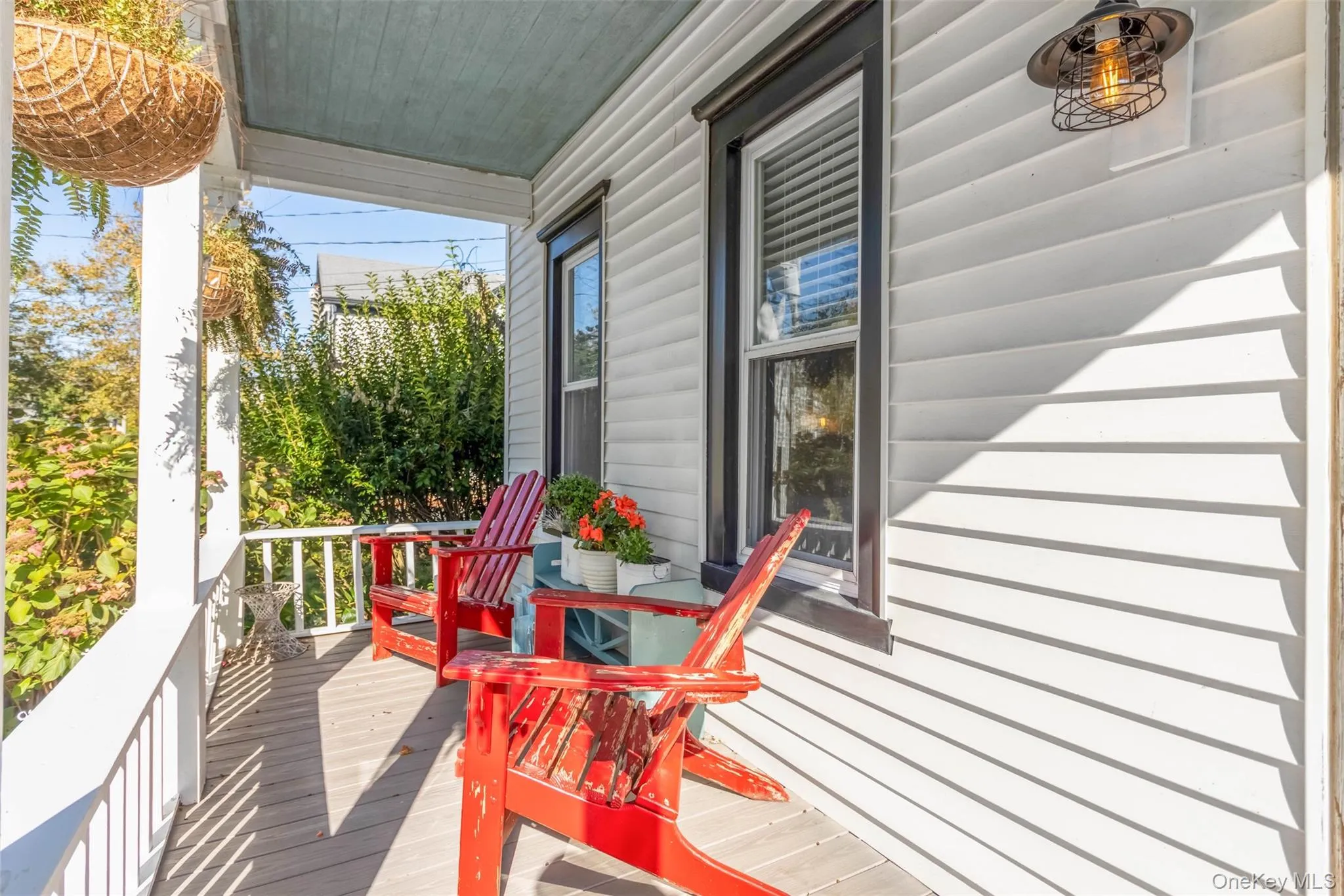 View of wooden porch View of wooden porch