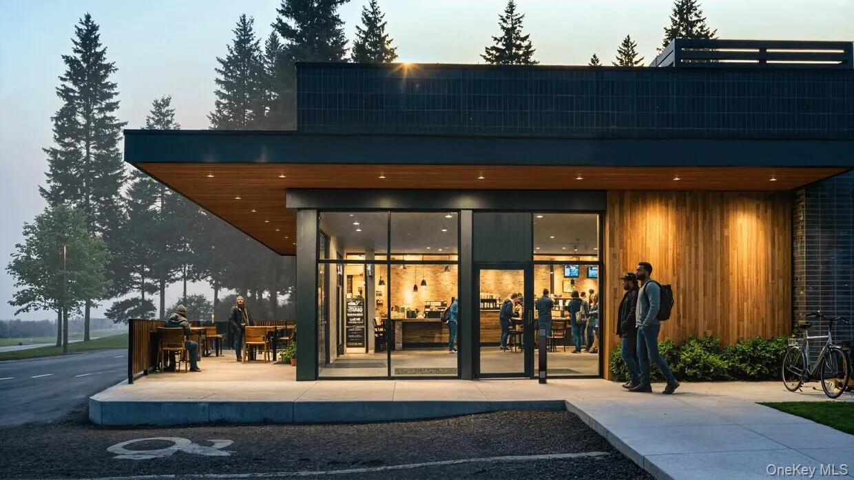 Exterior entry at dusk featuring a patio area Exterior entry at dusk featuring a patio area