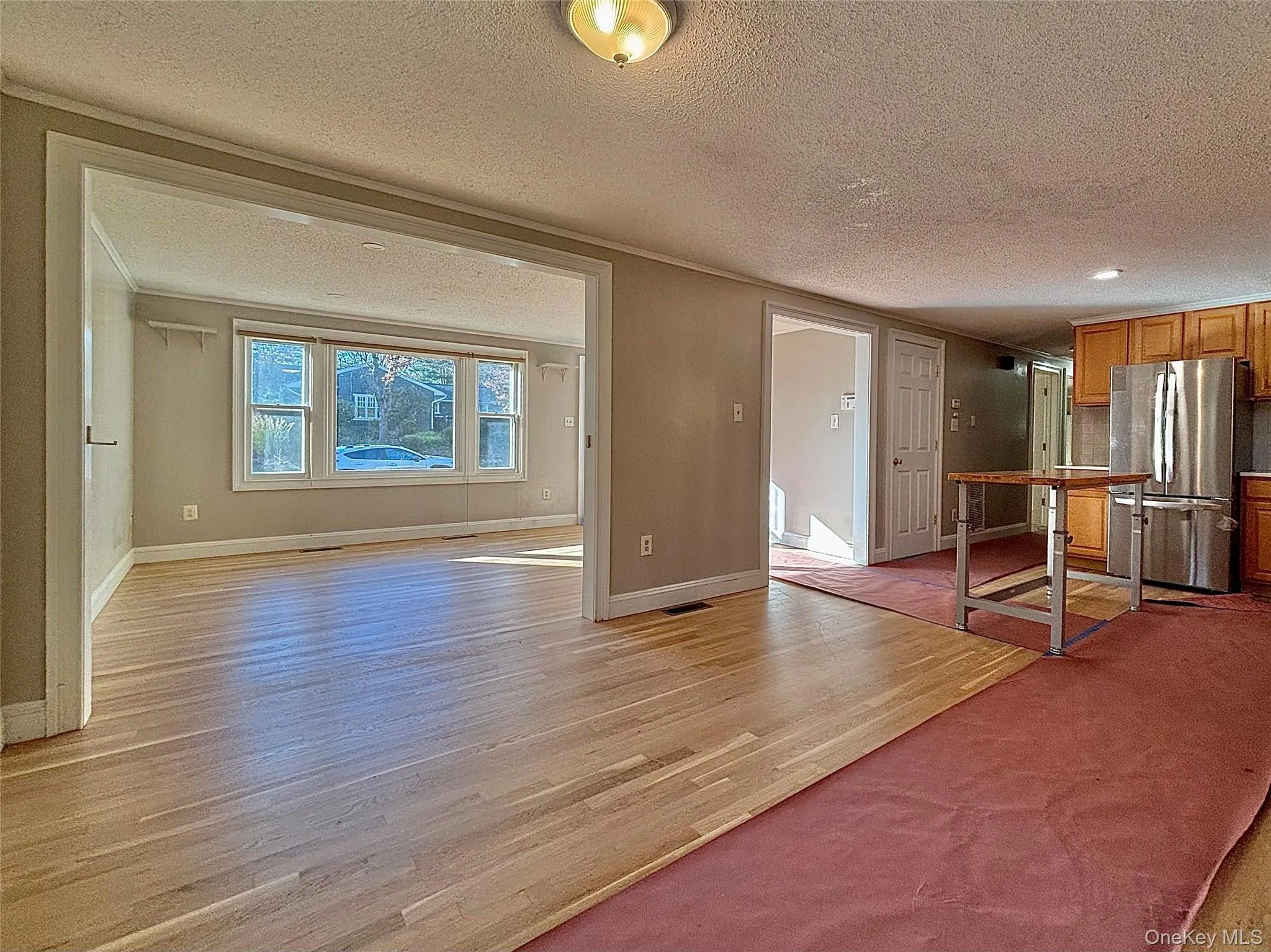 Dining room into living room Dining room into living room