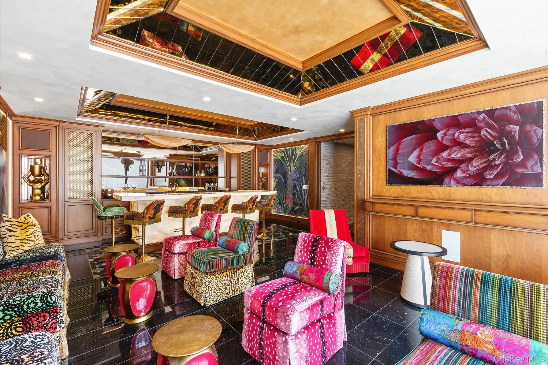 Common area featuring ornamental molding Common area featuring ornamental molding