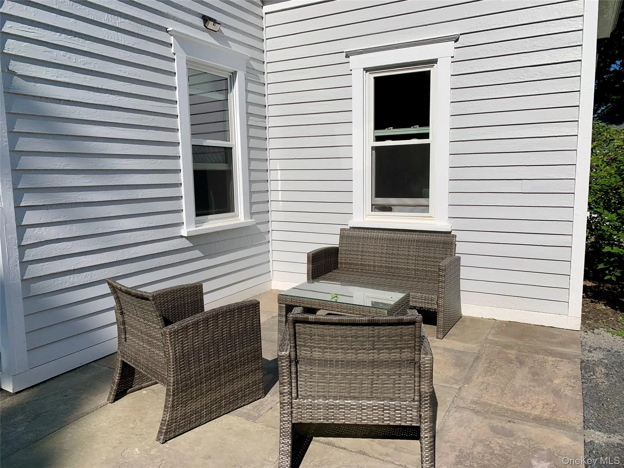 View of patio / terrace with an outdoor hangout area View of patio / terrace with an outdoor hangout area