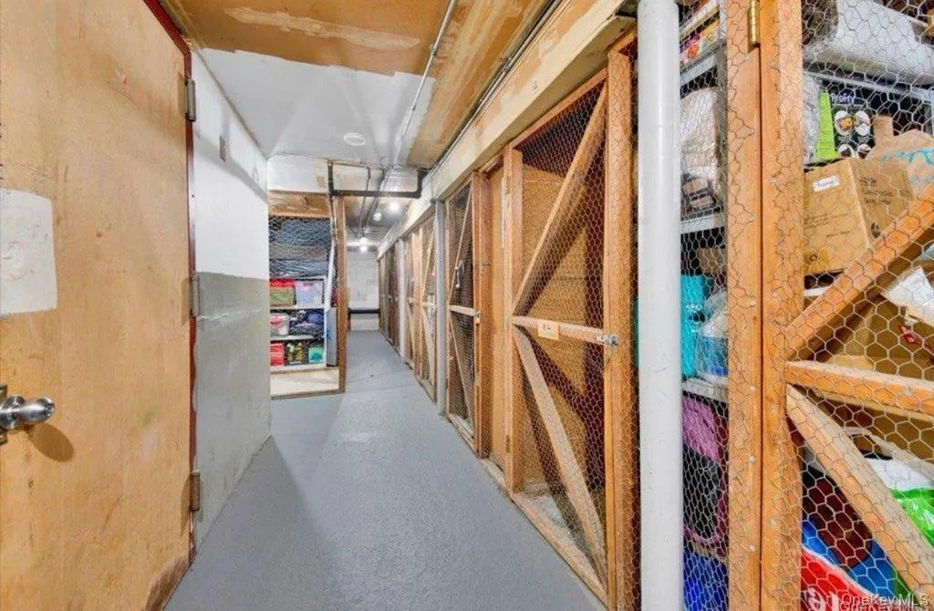 View of storage in the basement View of storage in the basement