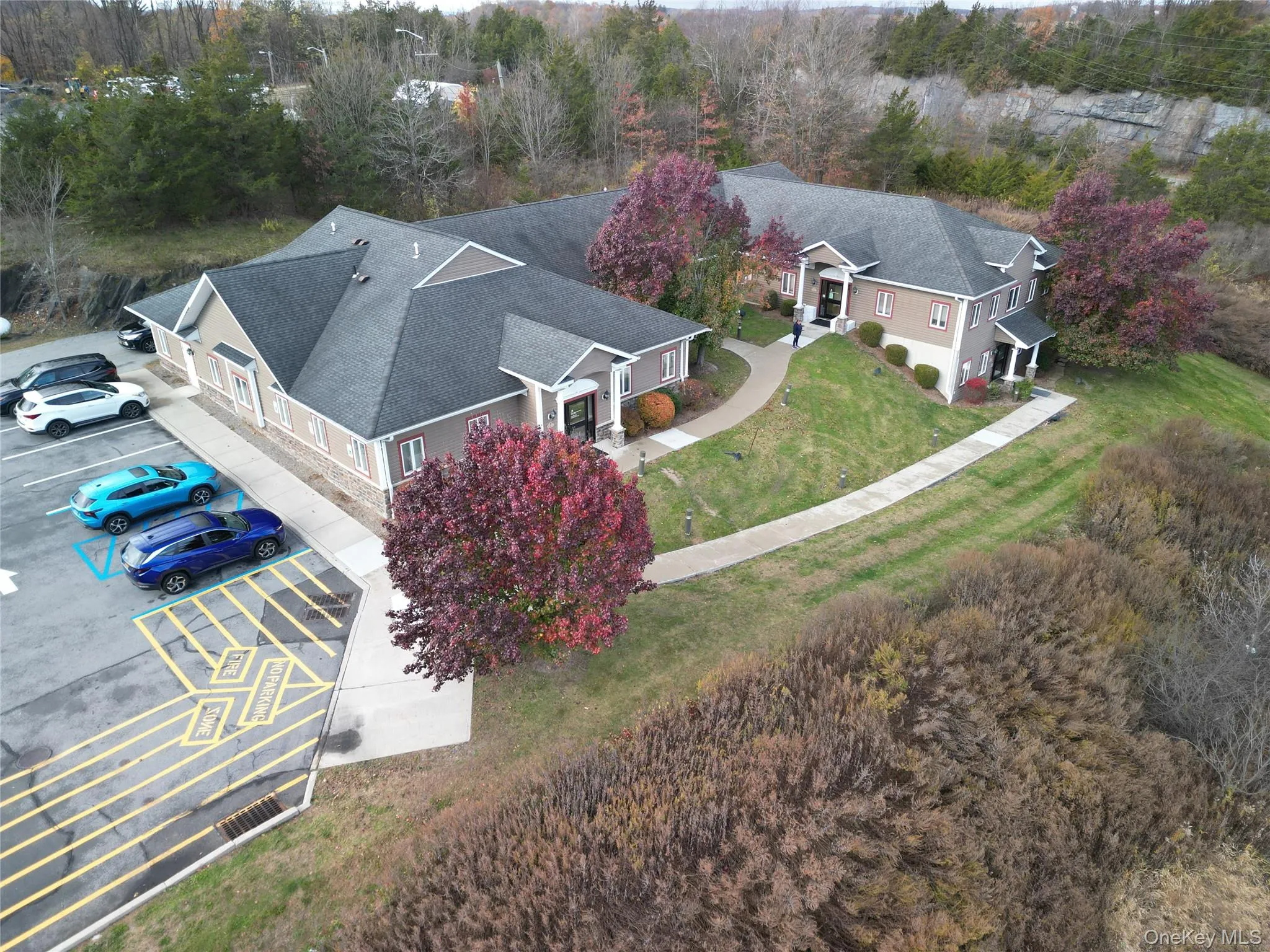 Aerial view of property and surrounding area Aerial view of property and surrounding area