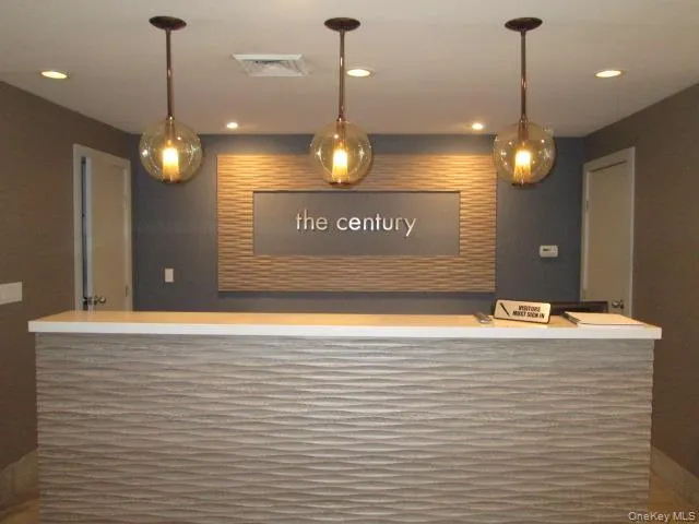 Reception area featuring recessed lighting Reception area featuring recessed lighting