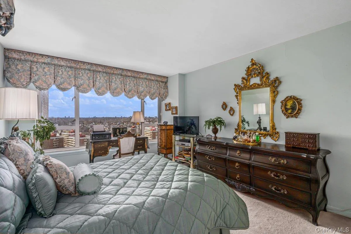 Bedroom with carpet flooring Bedroom with carpet flooring