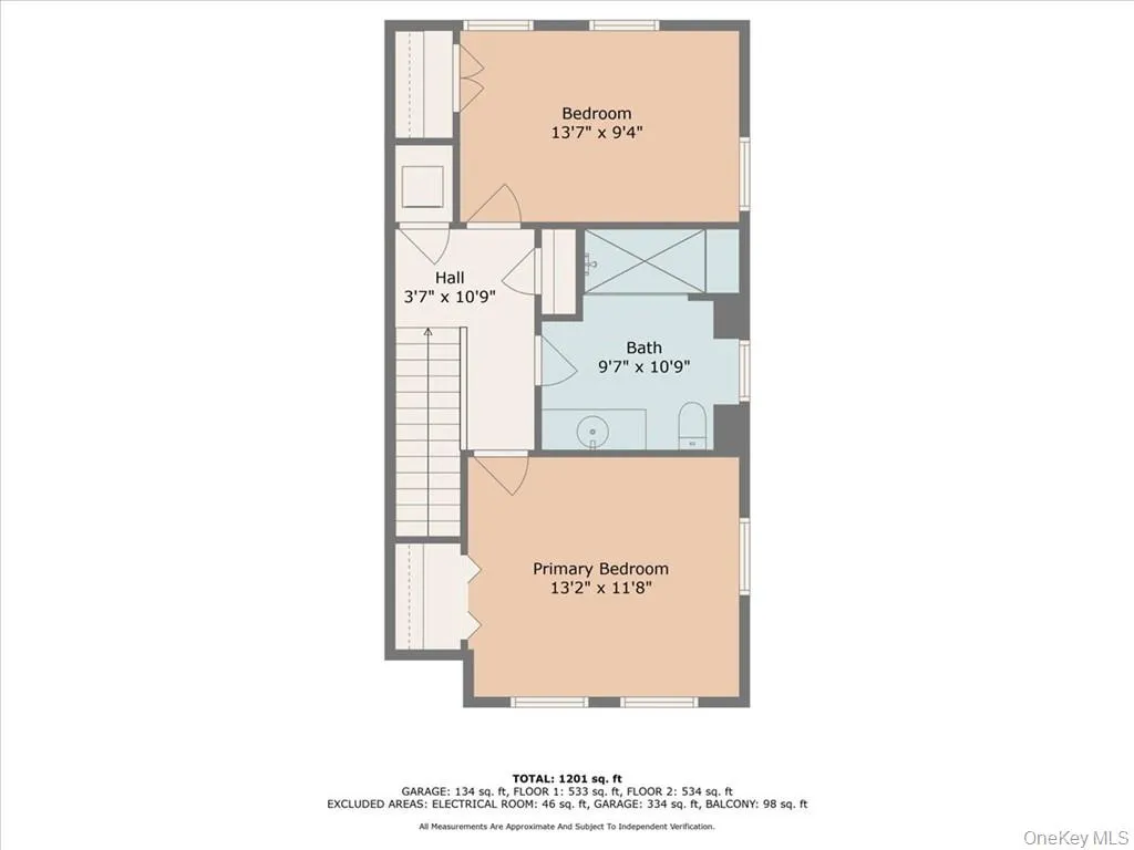 Second level Floor plan Second level Floor plan