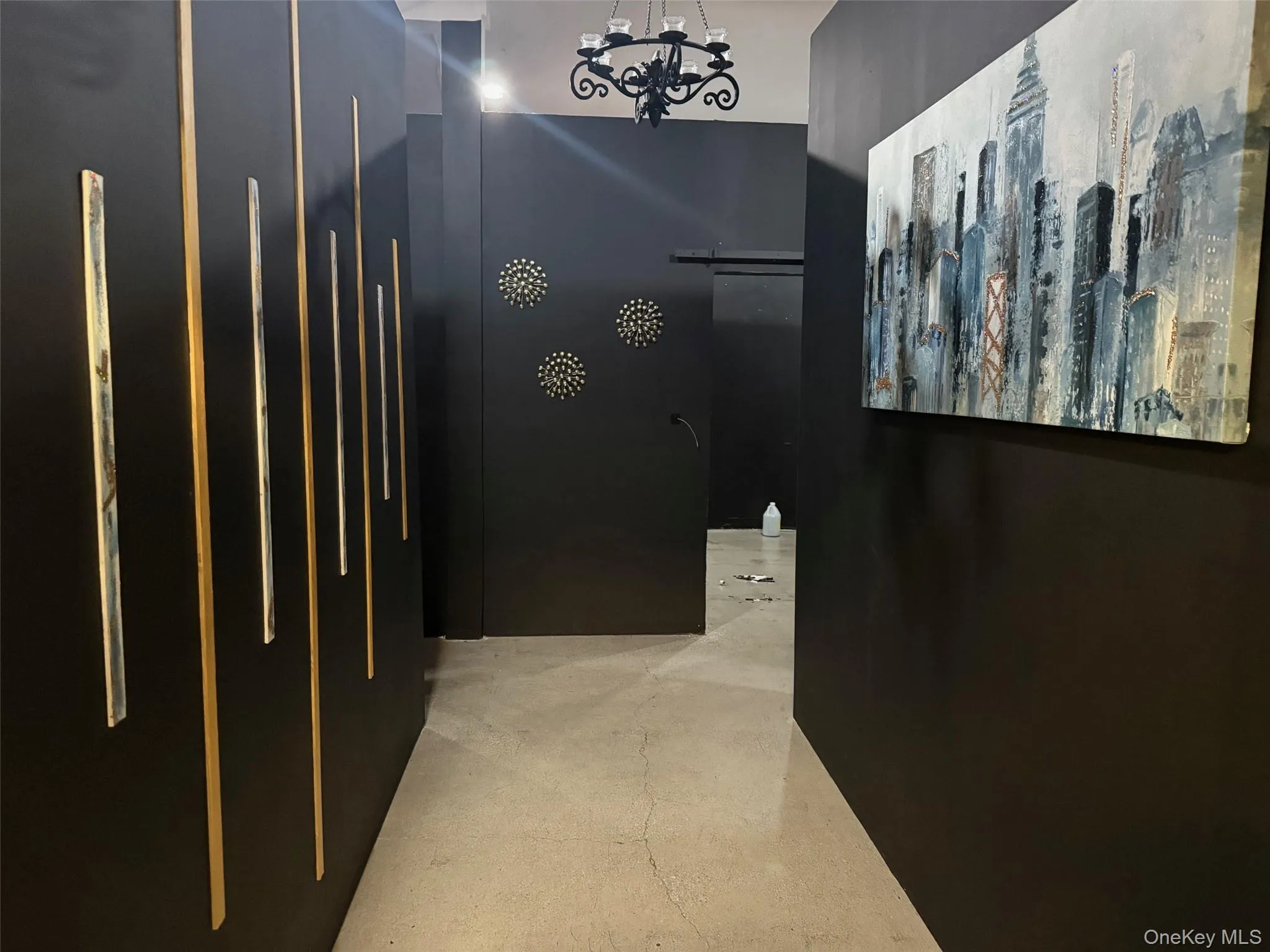 Hallway to various private rooms Hallway to various private rooms