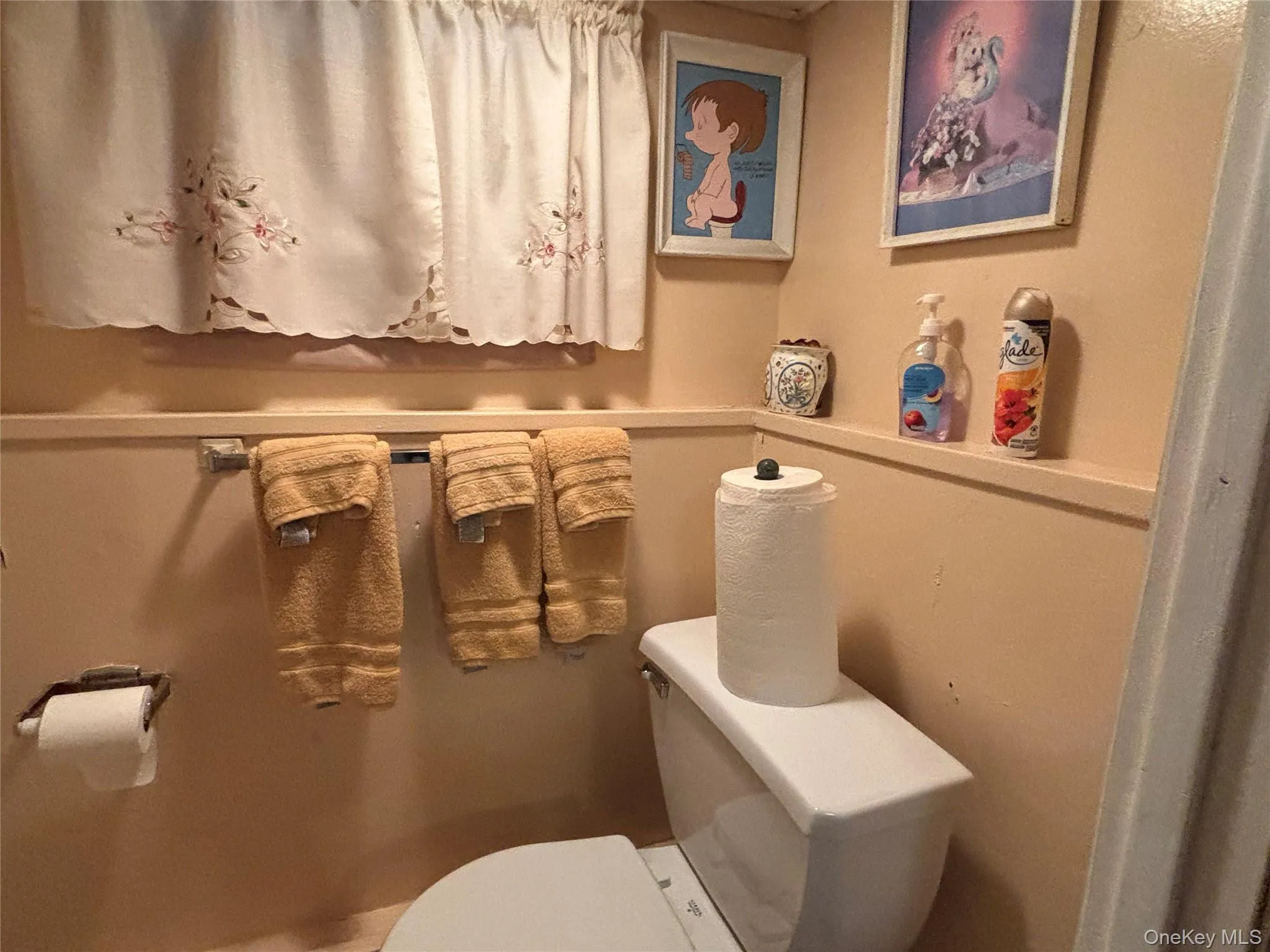 Half bath featuring toilet Half bath featuring toilet