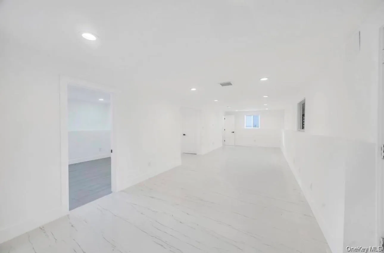 Spare room with recessed lighting Spare room with recessed lighting