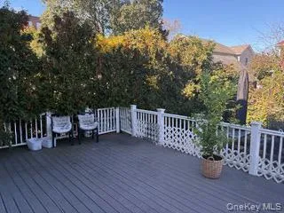 View of wooden terrace View of wooden terrace