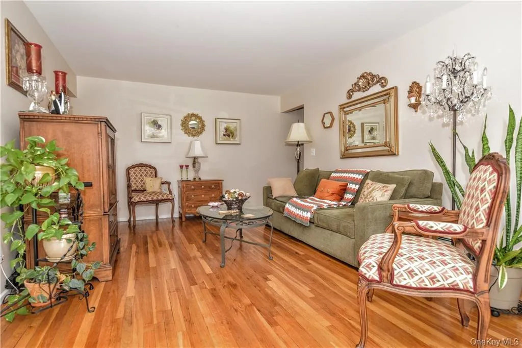 Living room with light wood-style floors Living room with light wood-style floors