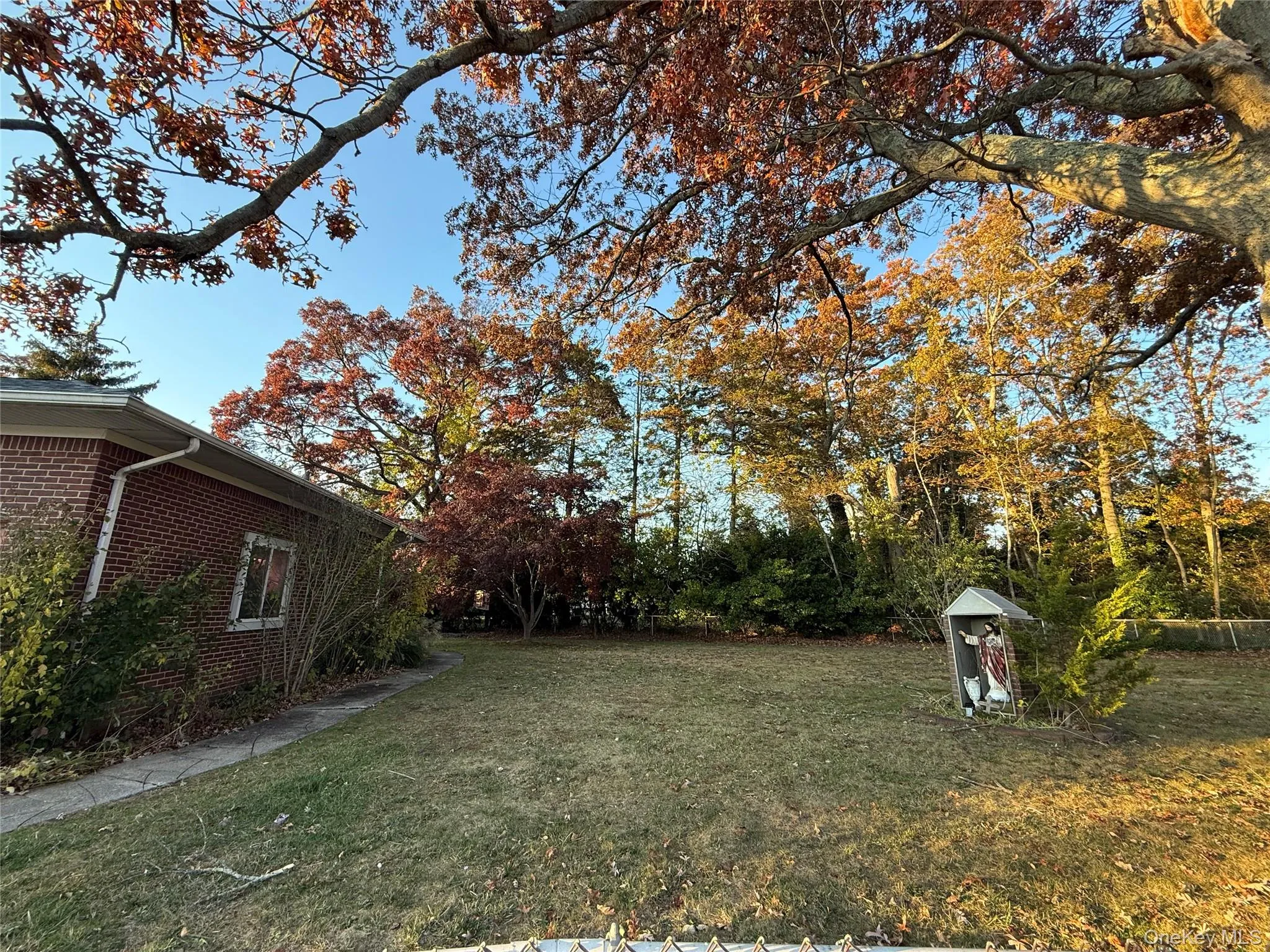 View of grassy yard View of grassy yard
