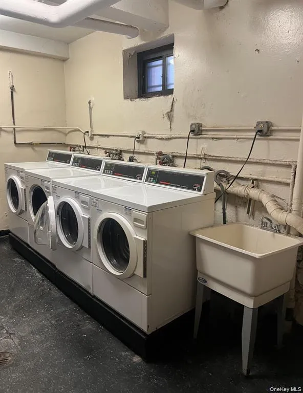 Community laundry with washer and dryer Community laundry with washer and dryer