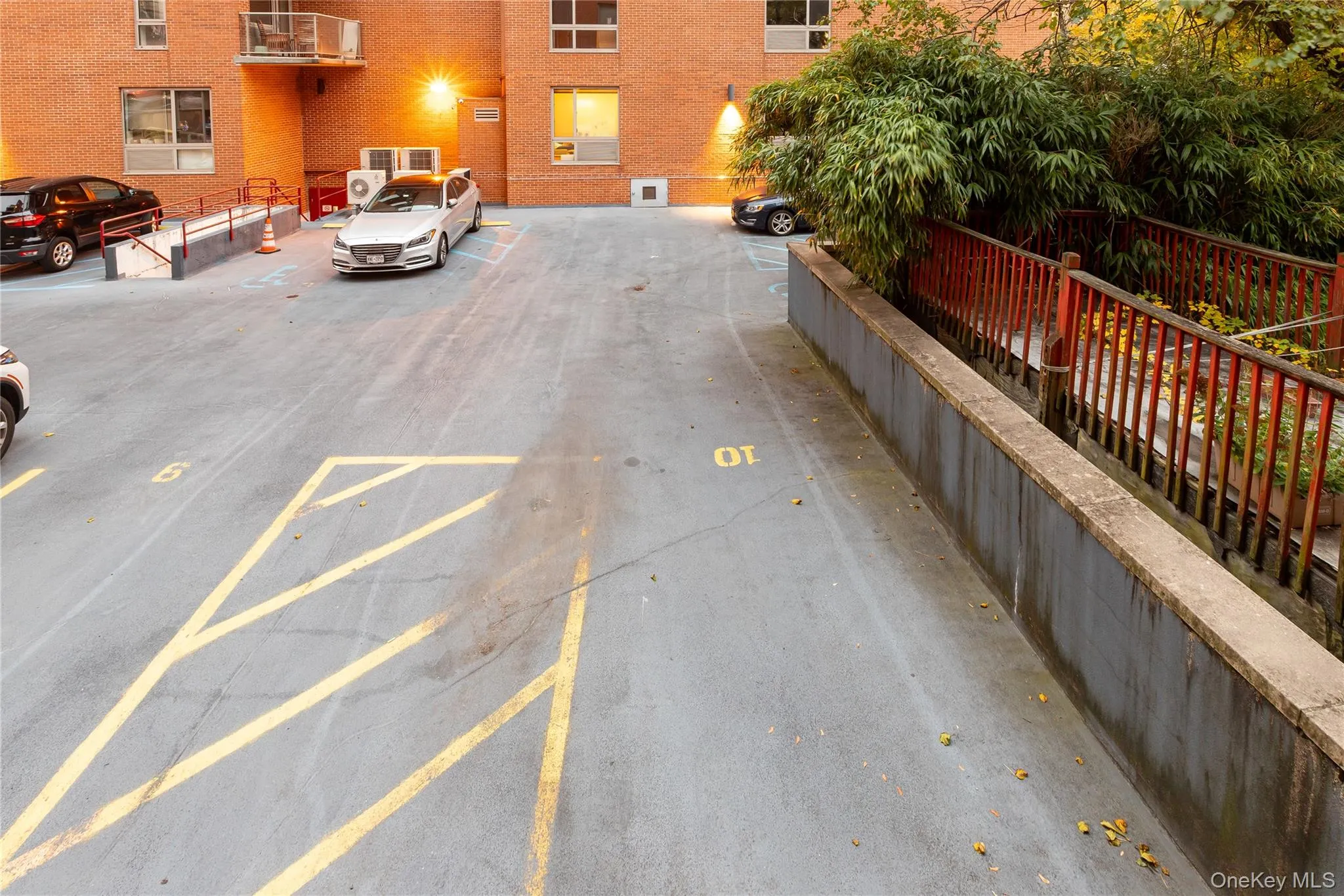 View of uncovered parking lot View of uncovered parking lot