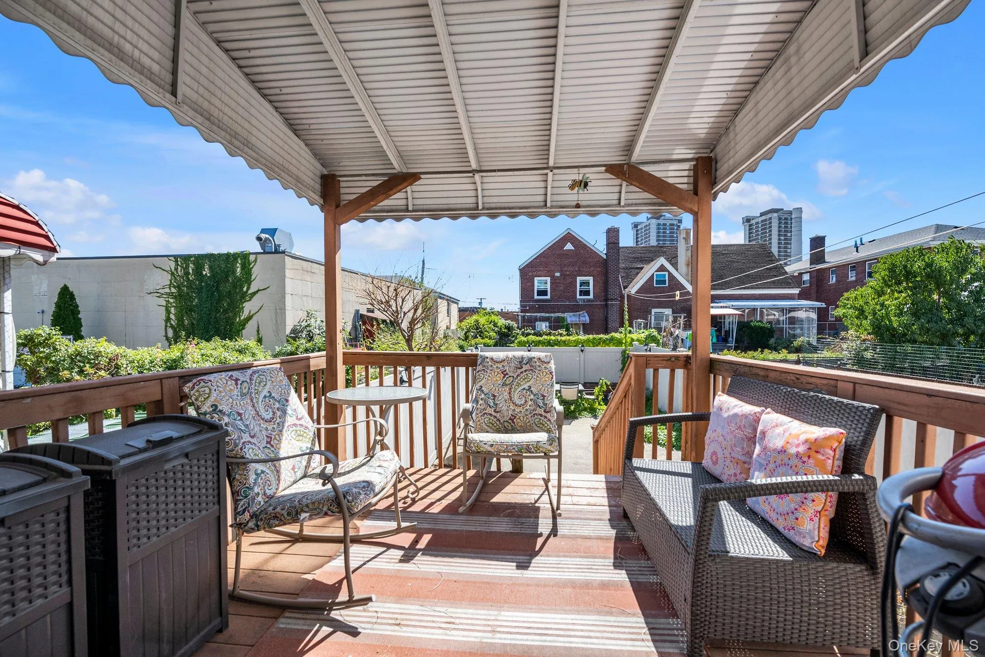 Deck featuring outdoor lounge area Deck featuring outdoor lounge area