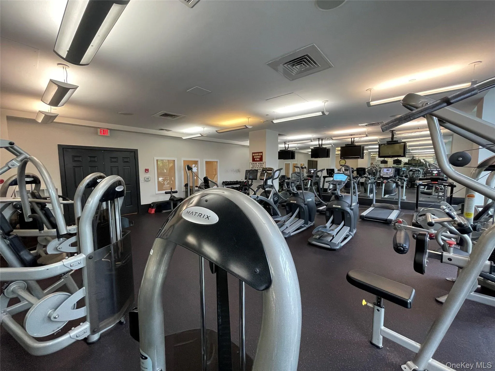 View of workout area View of workout area