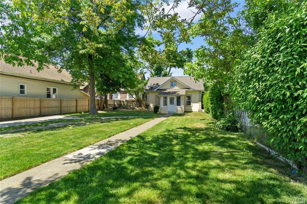View of fenced yard View of fenced yard