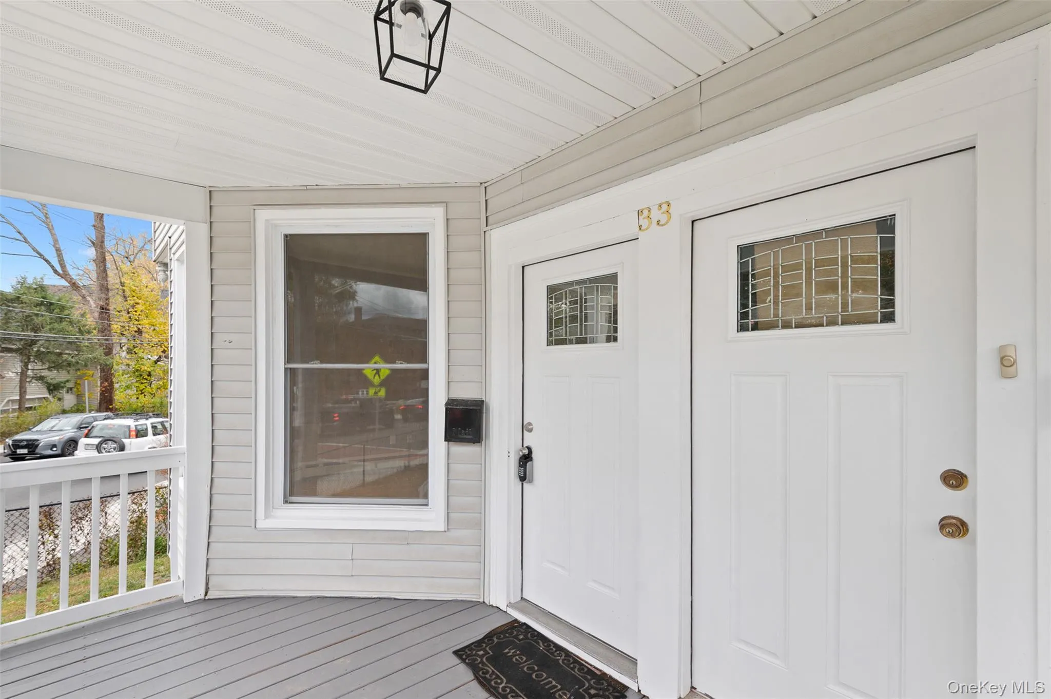 Entrance to property Entrance to property