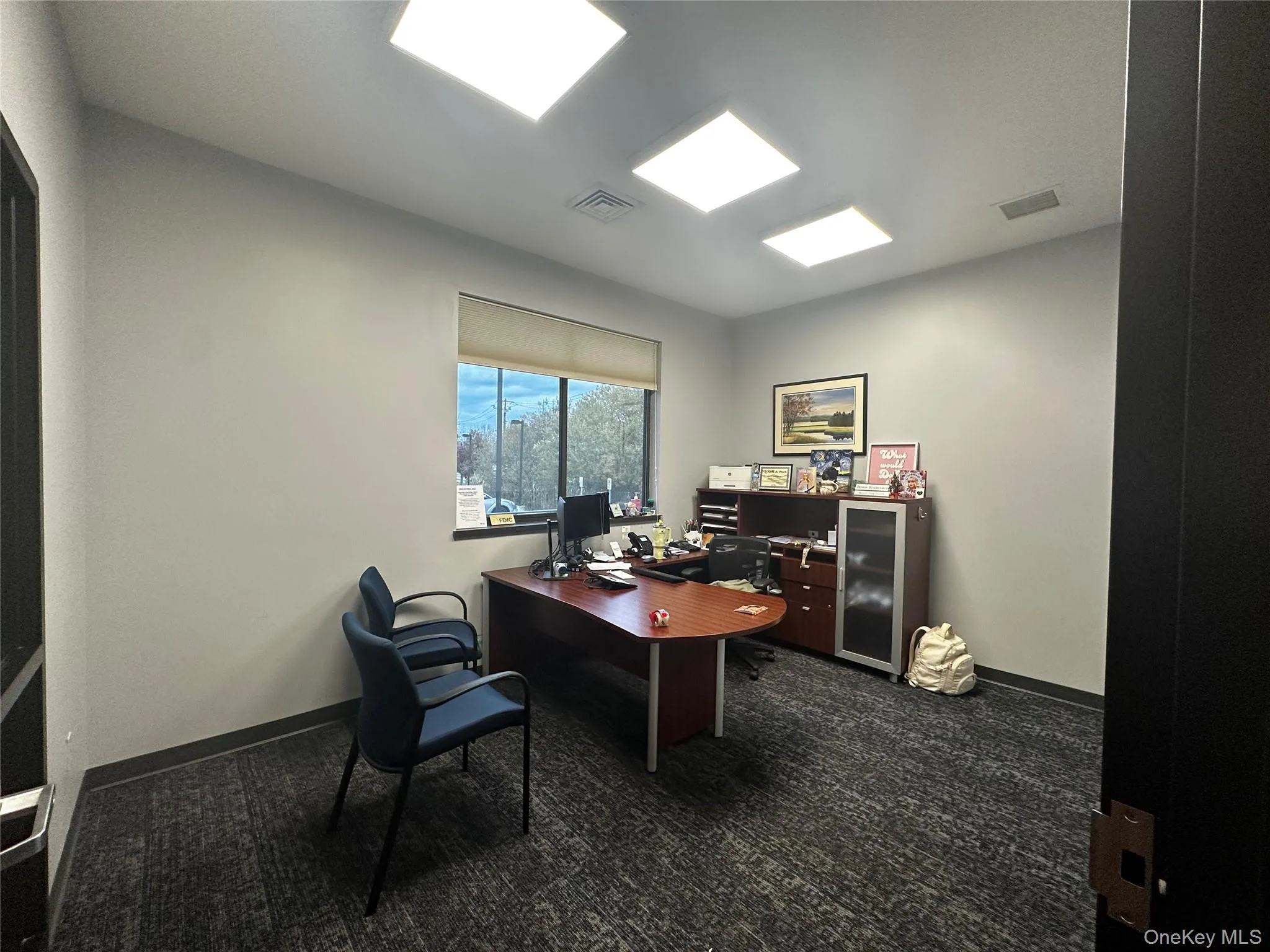 View of office area View of office area