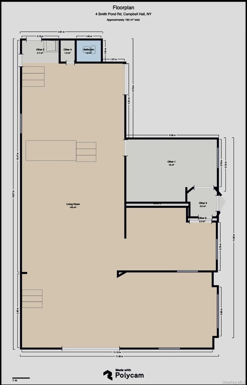 View of room layout View of room layout