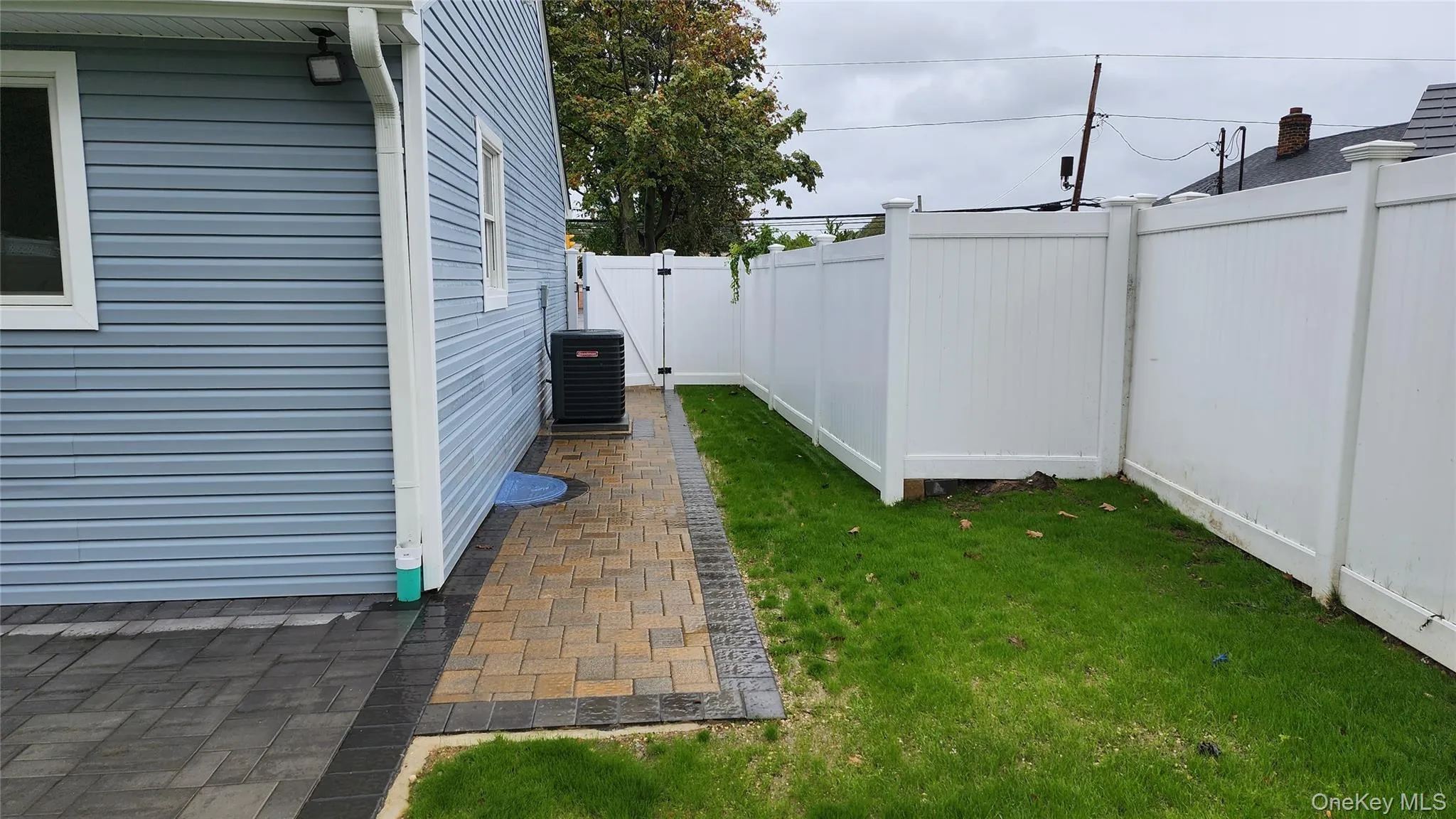 View of fenced backyard View of fenced backyard